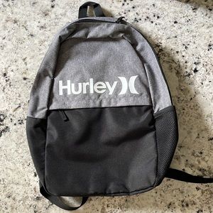 Hurley Backpack carry Bag Grey Black Surfer Skater Salt Lifestyle New